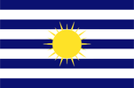 Flag of Uruguayan Antarctica (unofficial)