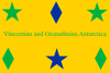 Flag of Vincentian and Grenadinese Antarctica