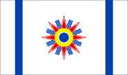 Chaldean flag, adopted in late 1999.