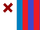 Flag of SD Eibar.svg