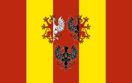 Formal flag of Łódź Voivodeship