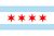 Flag of Chicago, Illinois