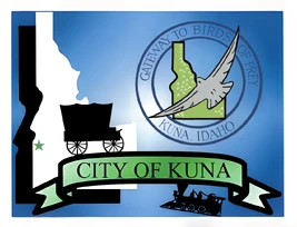 Flag of Kuna, Idaho