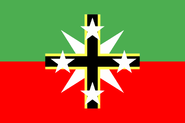 Saint Kitts flag proposal by Treehouse2000, Aug 2023.