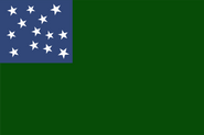 The Green Mountain Boys Flag, militia flag of the Vermont Republic