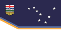 Proposal for a flag by Wildrose-Wally. July 2020.