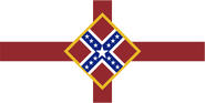 Georgia State Flag Proposal by NATHANIEL TANG on 12 JUNE 2015 at 12:02 UTC . The Cross of St. George, defaced with the confederate battle flag with a gold bordered lozange