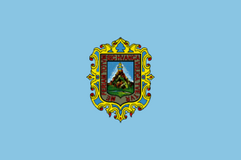 flag of the capital city of Huancavelica as unofficial regional flag