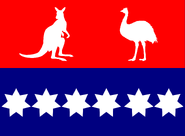 Australia flag redesign by Lewis Designs, Apr 2025.