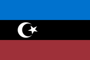 Flag of Tatars in Latvia and Estonia