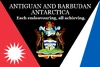Flag of Antiguan and Barbudan Antarctica