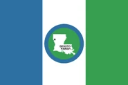 DeSoto Parish flag redesign by CrappyPapsBoyz, Feb 2025.