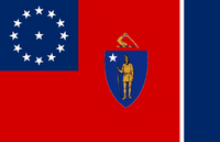 Massachusetts State Flag Proposal No 1 Designed By Stephen Richard Barlow 13 AuG 2014 at 1458hrs cst