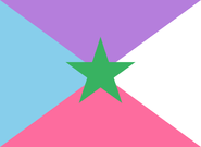 Royal flag of Oz, 1908.