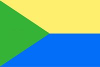 Michigan Flag 3 by "ZeekLTK" - based on the seal, green peninsula sticking out into the blue water and yellow sky