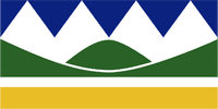 Alberta Provincial Flag design by NATHANIEL TANG on 12 JUNE 2015 at 01:01 UTC. Based on the shield of the arms of Alberta