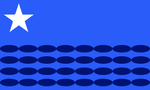 "Thousand Lakes" flag - Minnesota proposal by James Dignan, October 2015