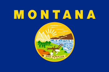 Flag of  Montana