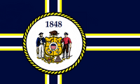 Wisconsin State Flag Proposal No. 5 Designed By: Stephen Richard Barlow 06 OCT 2014 at 1327hrs cst