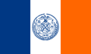 Flag of New York City in New York and New Jersey