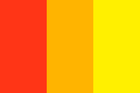 Proposal for a flag for West Virginia. All colors taken from the current flag. By Qaz Dec 2019 (details)