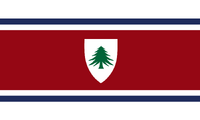 Cranberry, blue, and green are state colors; tree from naval ensign and New England flag; shield and white background from current flag; horizontal stripes represent MA's general shape; blue can be seen to represent the Atlantic Ocean and the state's many water bodies.