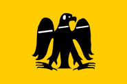 Kingdom of Navarre flag (pre 1212). The "arrano beltza" (Basque for 'black eagle') is an ancient Basque and Navarre symbol depicting a black heraldic eagle upon a yellow background. Today, it is mostly used by Basque nationalists as a symbol of sovereignty and independence. Some red and white variants also exists.