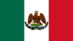 Flag of Mexico (1893 - 1916)