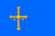 Formal variant of current Asturias flag