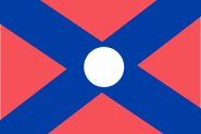 Luang Prabang Province flag proposal by RandomContentGuy, Jan 2024.