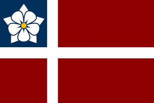 "Magnolia Cross" (Magnolia flag variation) 2020