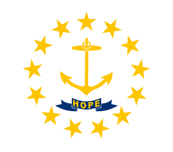 Flag of  Rhode Island