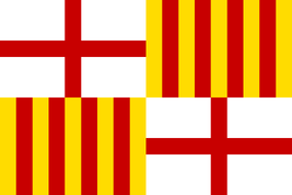Flag of  Barcelona