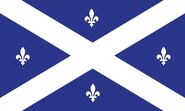 Quebec Flag Proposal 2 by Ted.peterson22. July 2018.