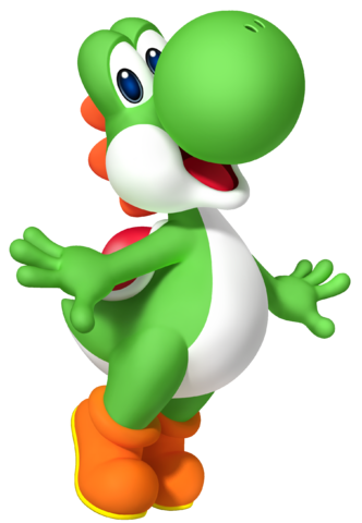 cartoon yoshi