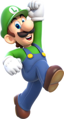 Luigi SM3D World Artwork