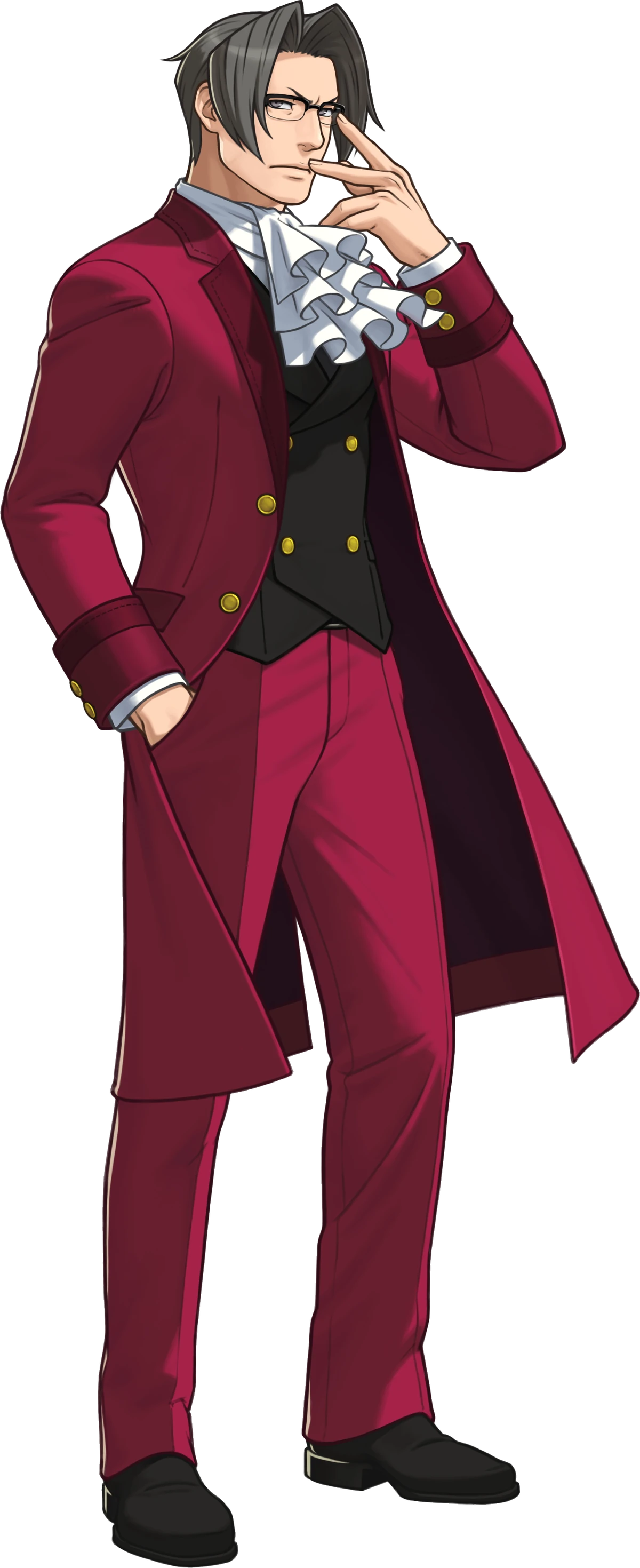 Miles Edgeworth Video Game Characters Database Wiki Fandom