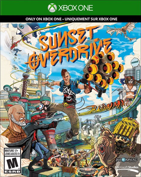 Sunset Overdrive is Appealing to the 90's Grudge Rocker in ALL of us