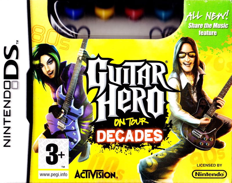 Guitar Hero On Tour Decades Videogame soundtracks Wiki Fandom