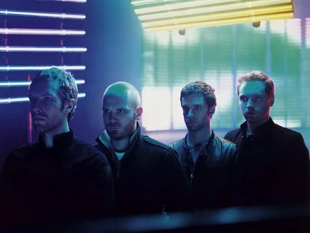 From L to R: Chris Martin, Will Champion, Guy Berryman, Jonny Buckland