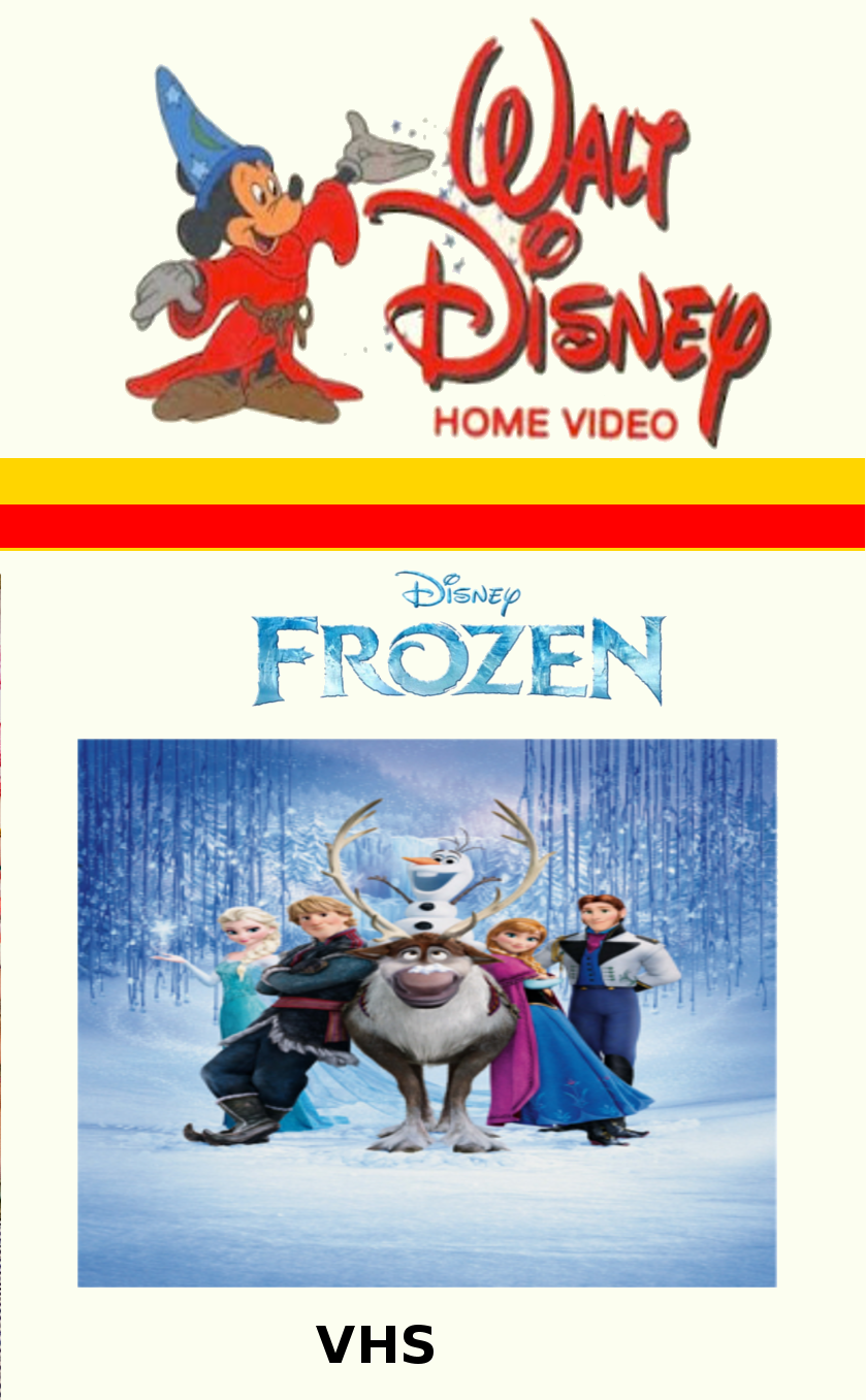 disney frozen dvd front cover