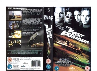 The Fast and the Furious (2005, UK Retail Tape) | VHS and