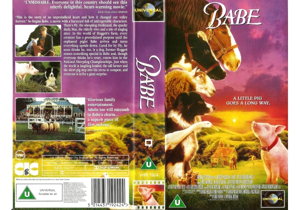 Babe (1996, UK Retail Tape) | VHS and DVD Covers Wikia | Fandom