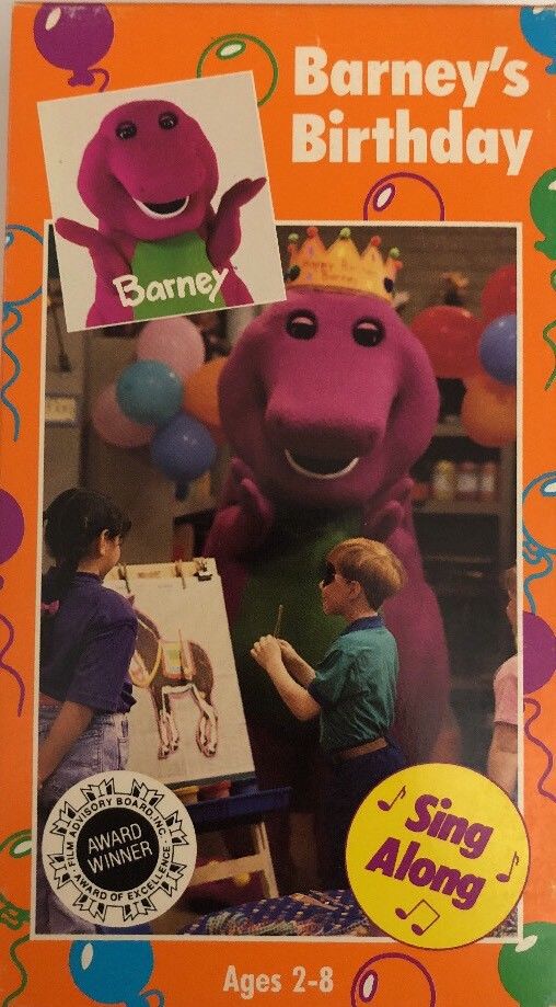 Barney's Birthday VHS 1992 | Vhs and DVD Credits Wiki | Fandom