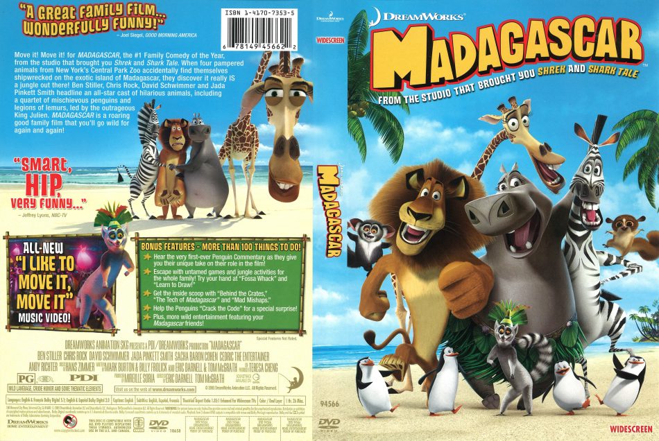 Madagascar Dvd 05 Vhs And Dvd Credits Wiki Fandom