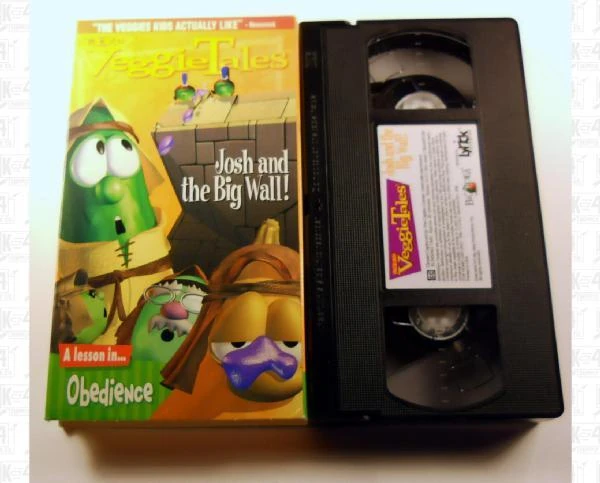 VeggieTales: Josh and the Big Wall! VHS 1999 | Vhs and DVD Credits