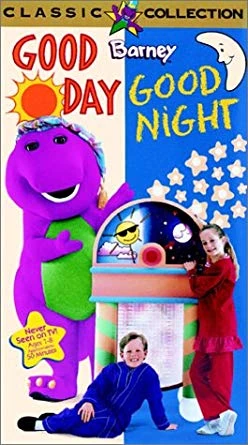Barney S Good Day Good Night Vhs 1997 Vhs And Dvd Credits Wiki Fandom