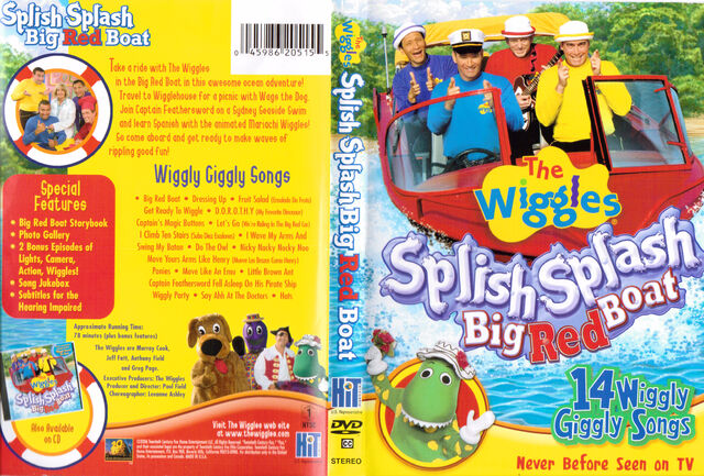 The Wiggles Splish Splash Big Red Boat Dvd 06 Vhs And Dvd Credits Wiki Fandom