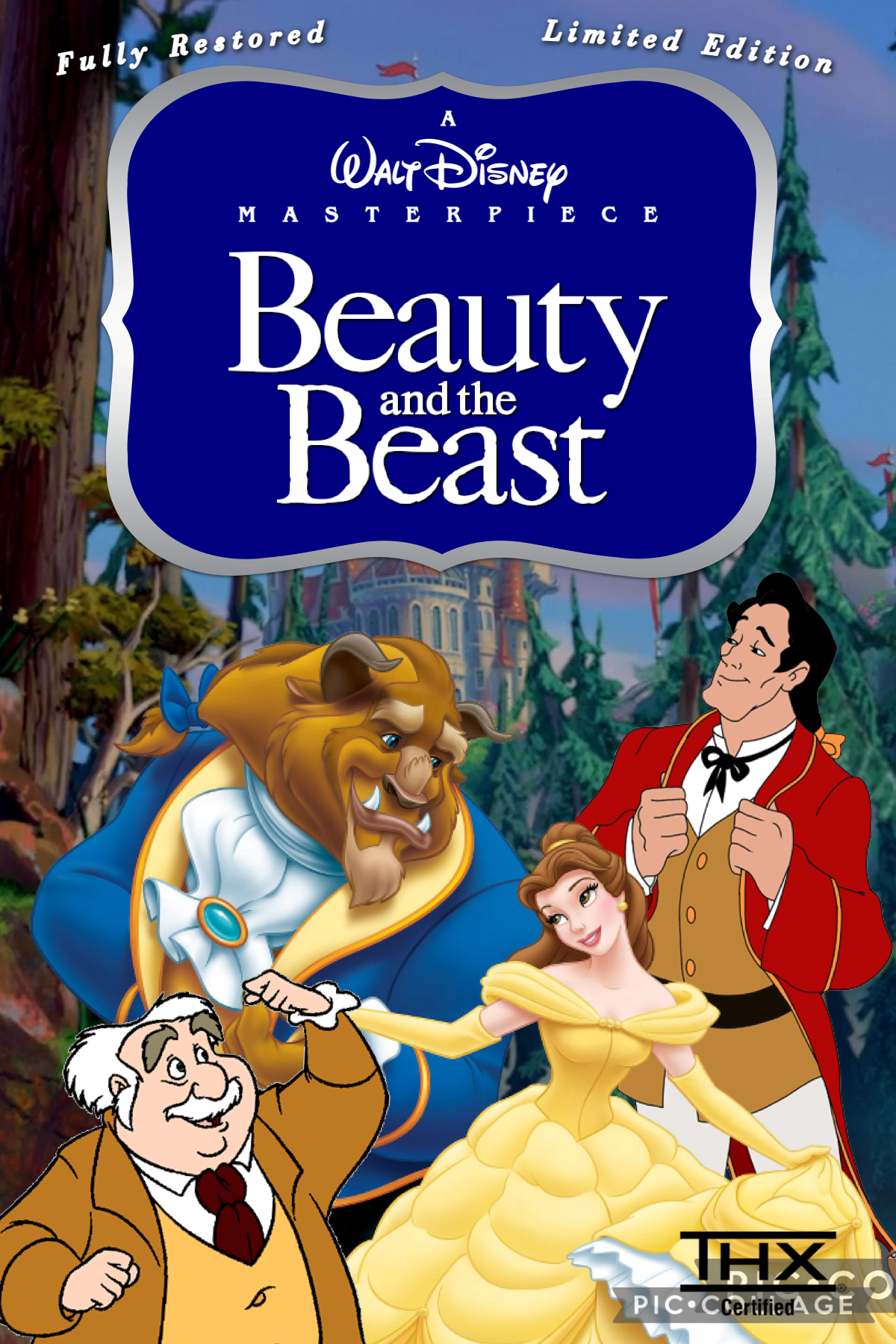 Beauty and the Beast VHS 1997 | Vhs and DVD Credits Wiki | Fandom