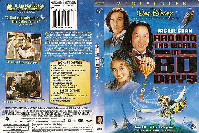 Around the World in 80 Days DVD 2004 | Vhs and DVD Credits Wiki